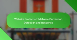 Website Protection: Malware Prevention, Detection and Response